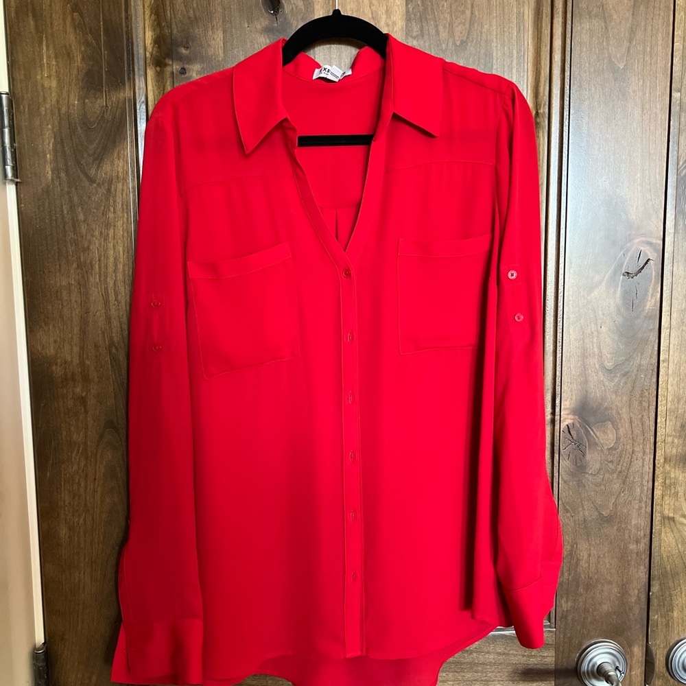 Express Red Portofino Shirt
